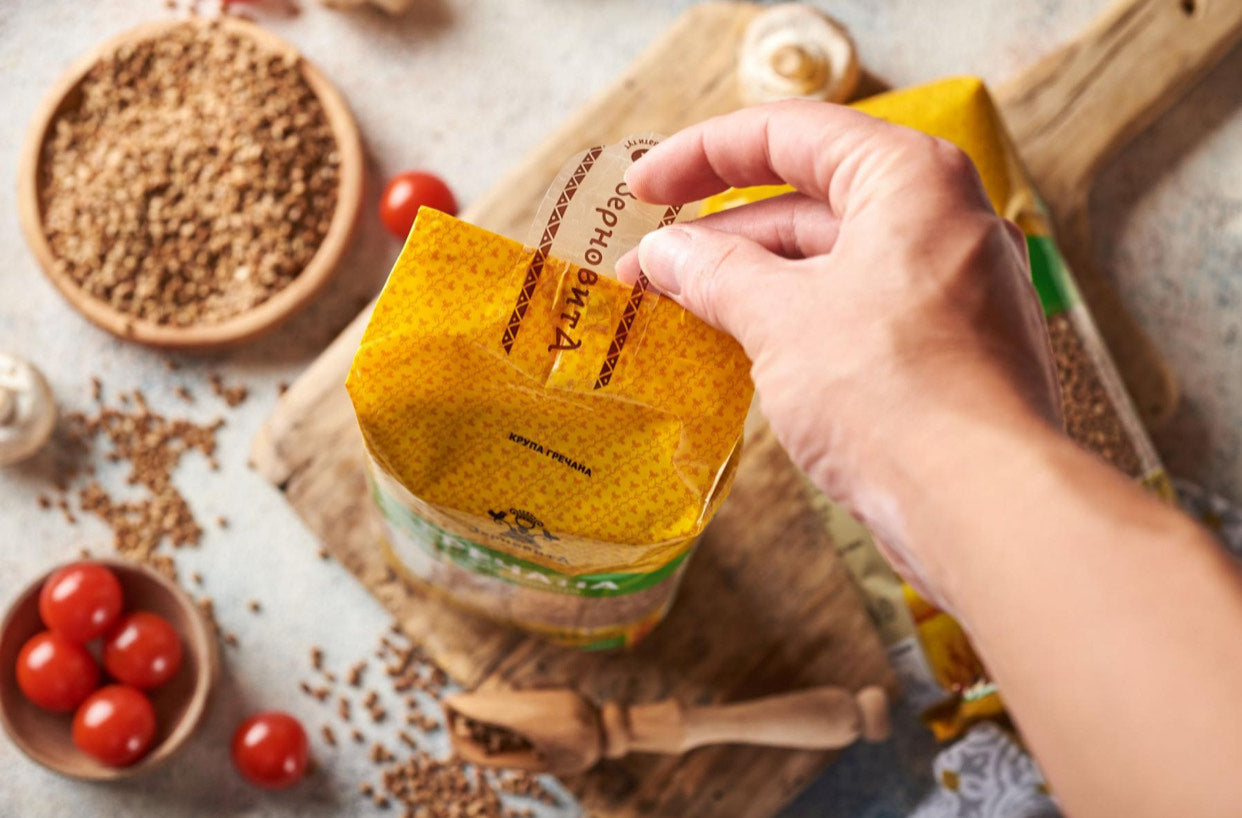 Zernovita Buckwheat Groats, Premium Quality, 2.2lb, 1kg, Гречана крупа, Гречка в США