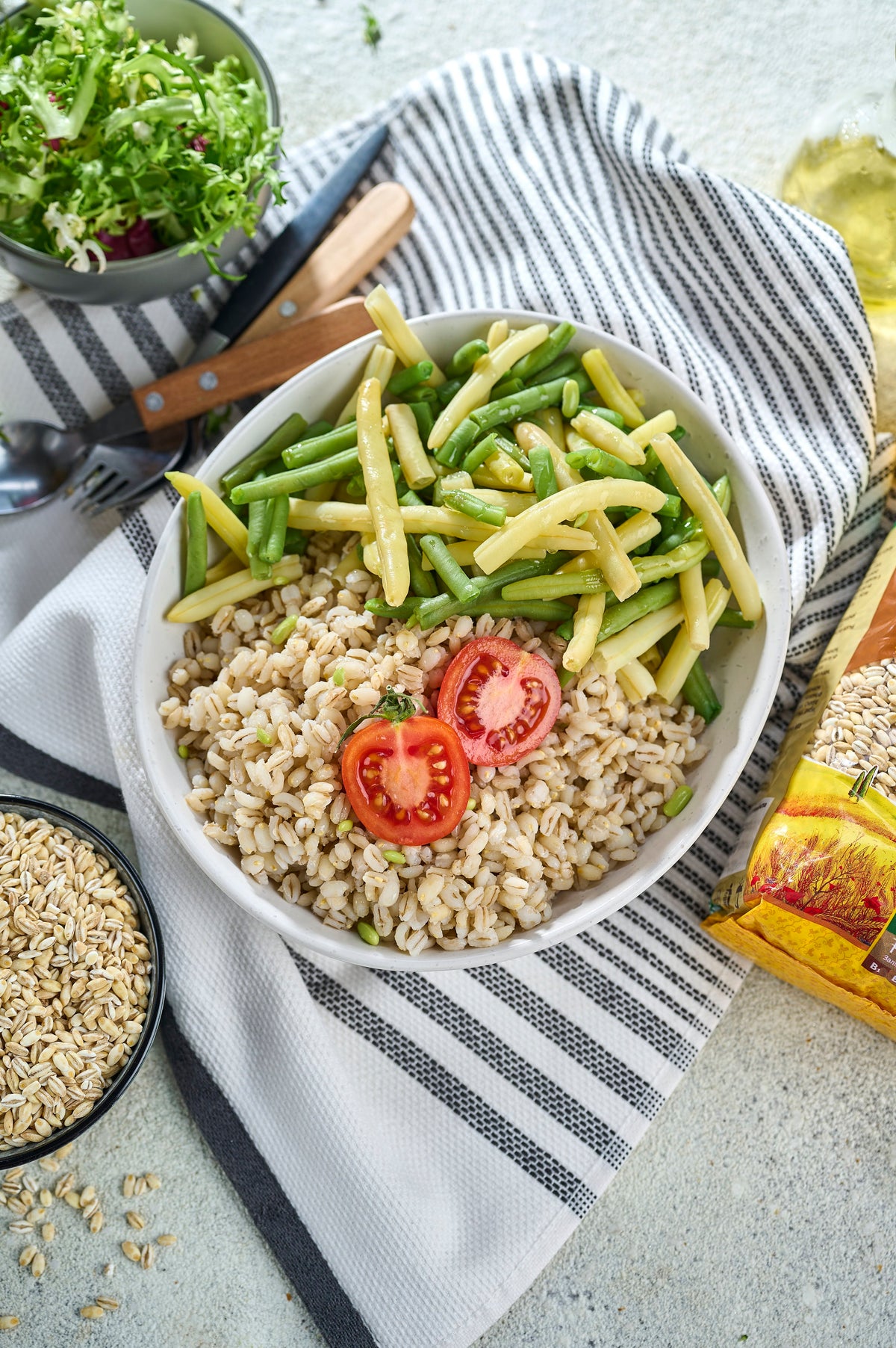 Zernovita Pearled Barley, Premium Quality,Перлова, Крупа Ячмінна, 2lb, Non-GMO, Vegan